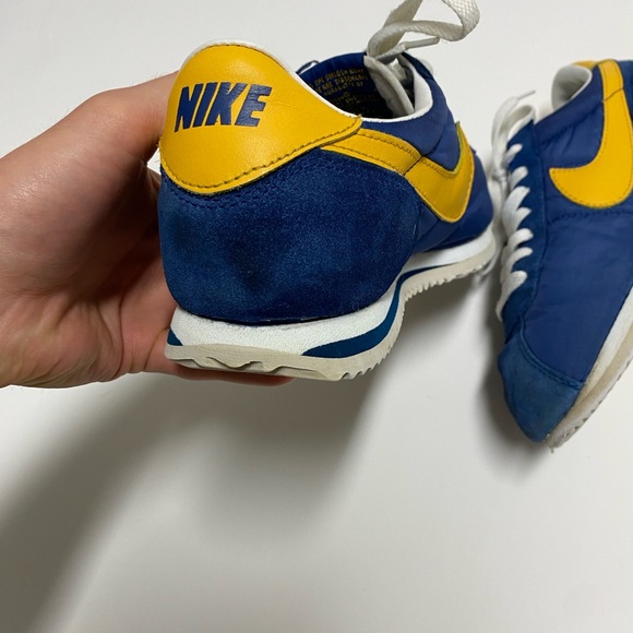 Nike Cortez blue and yellow - Picture 6 of 9